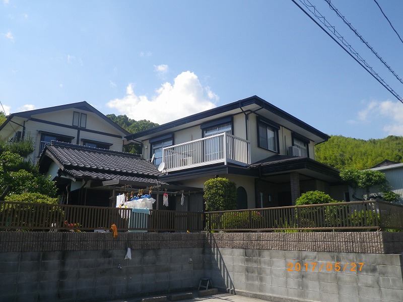   山口県柳井市柳井Ｎ様邸　外壁屋根塗装工事